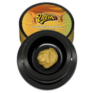Live Rosin Badder: Lemoncane